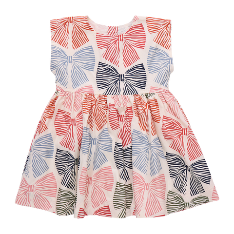 Girls Evelyn Dress - Watercolor Floral