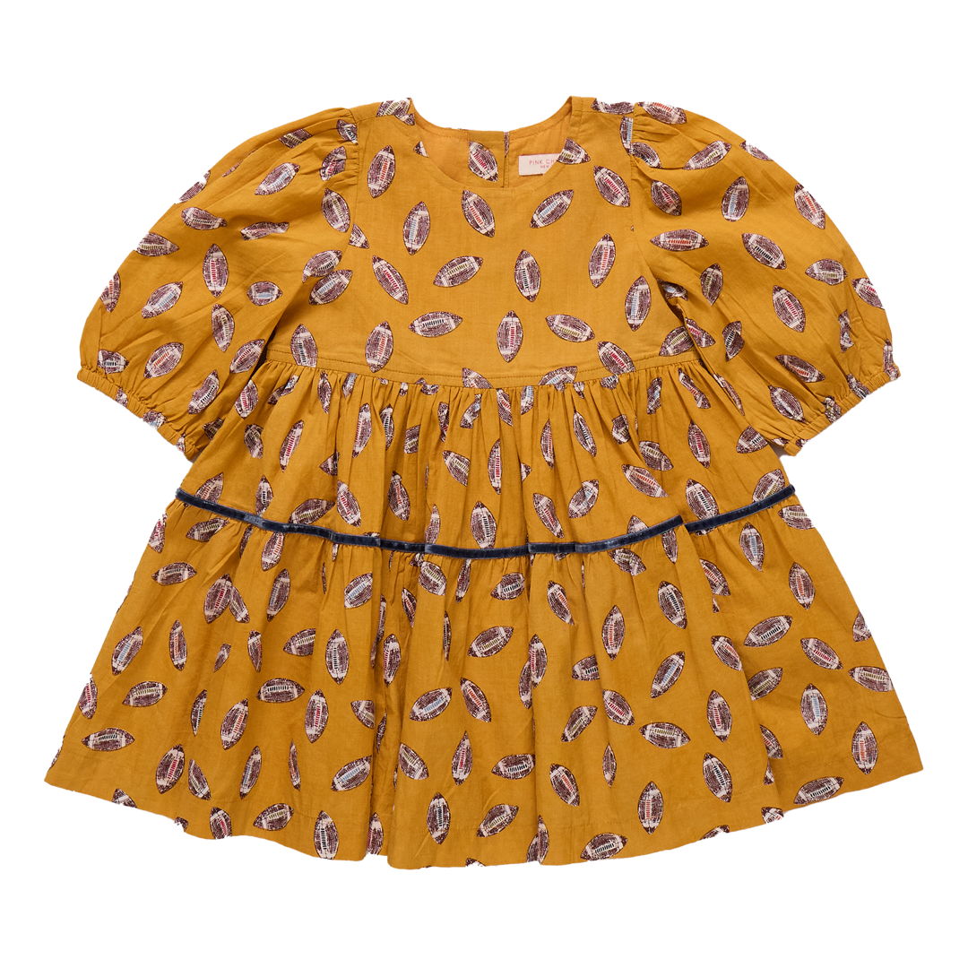 Girl's Maribelle Dress - Flying Footbals