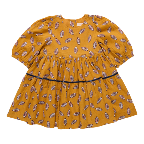 Embroidered Huguette Dress - White