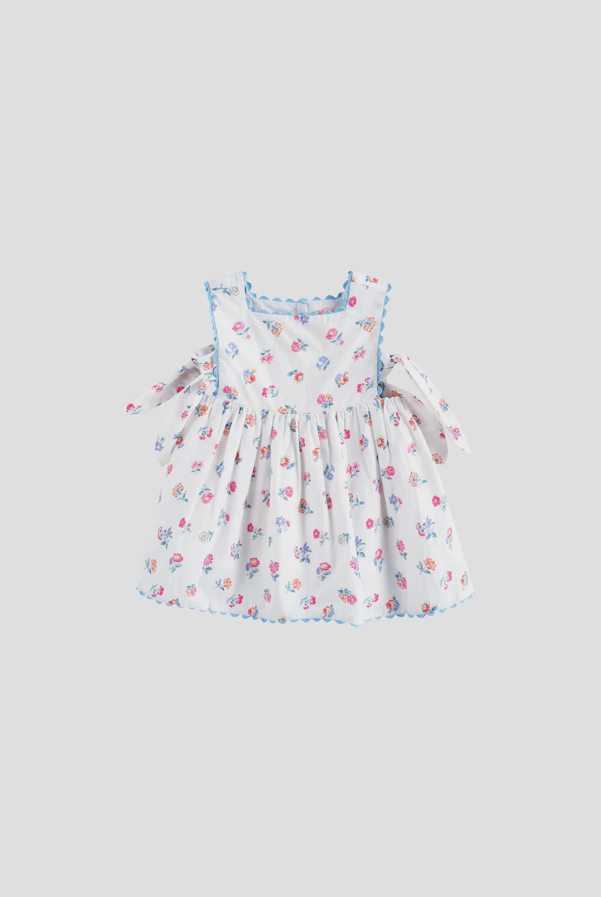 Aloisa Dress - White Felicita Flow