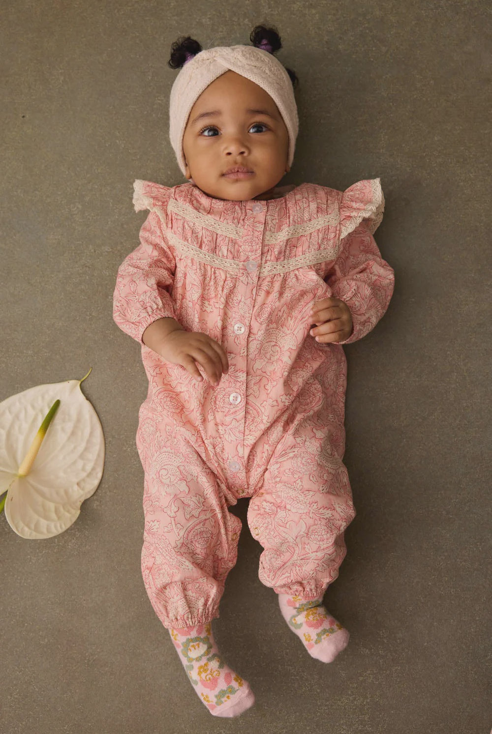 Lilany Jumpsuit - Pink Mountain Avens