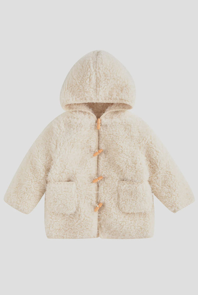 Dimia Faux Fur Coat - Cream