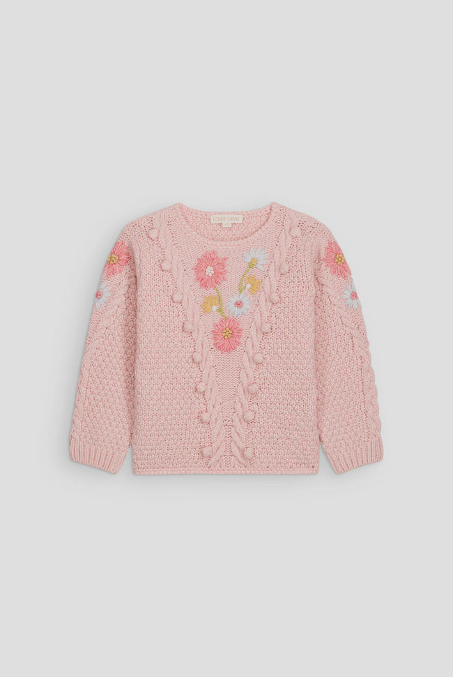 Acacia Sweater- Blush