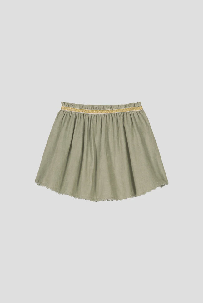 Cephee Corduroy Skirt - Almond