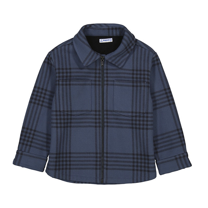 Check Jacket - Steel