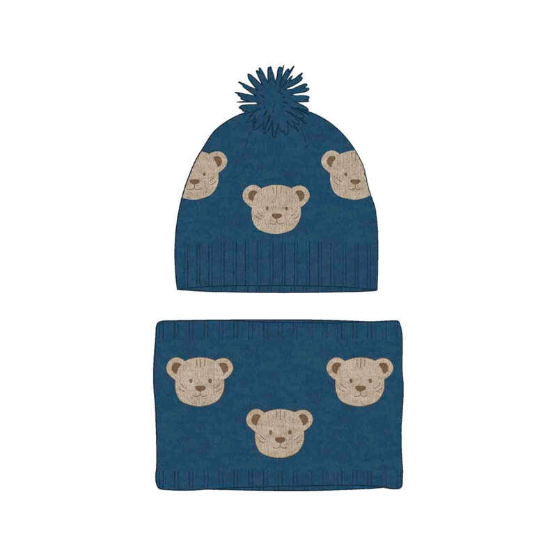 Tiger Beanie Set