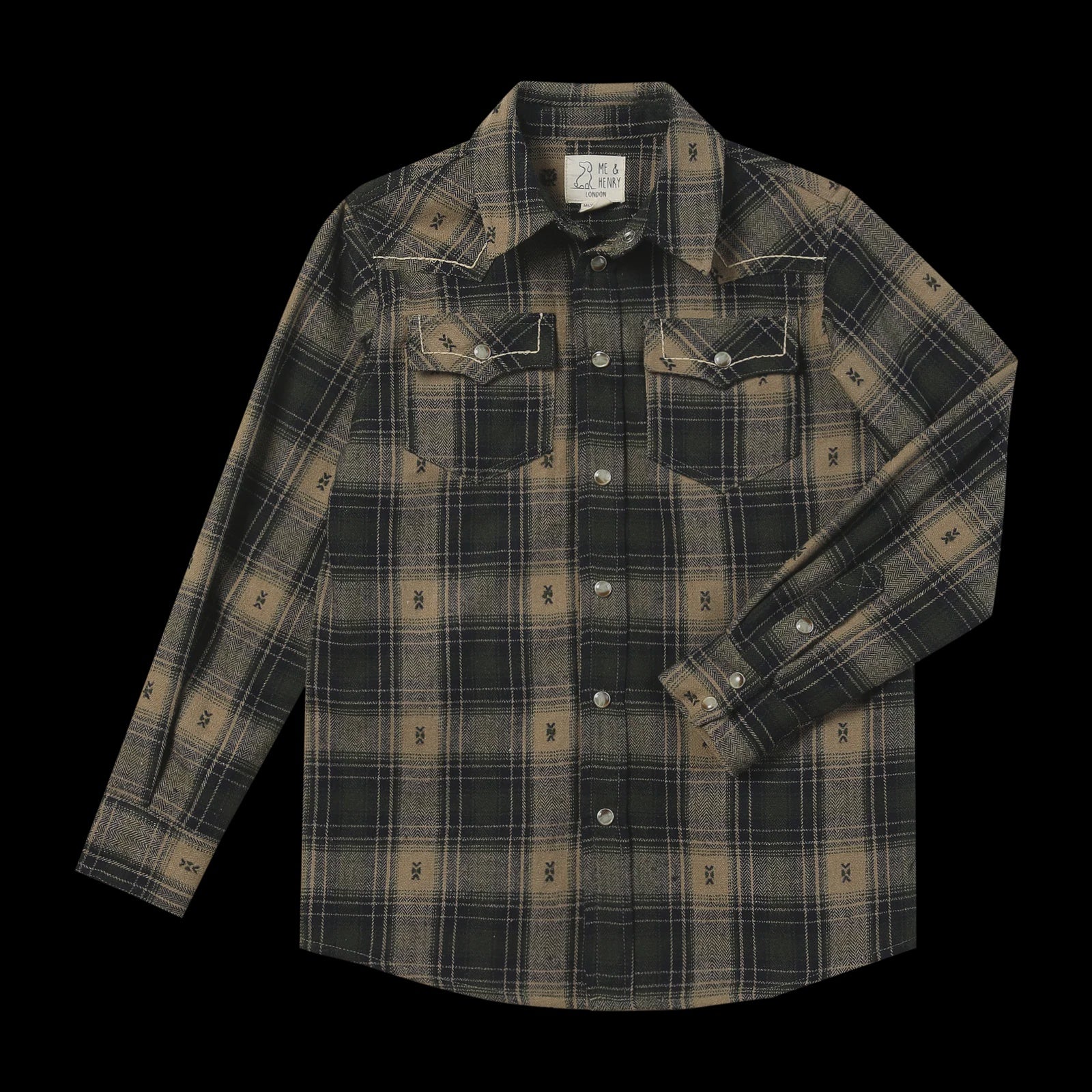 Western Dobby Woven Shirt