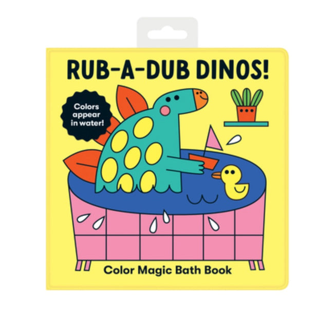 Bath Book Rub - A - Dub Dinos!