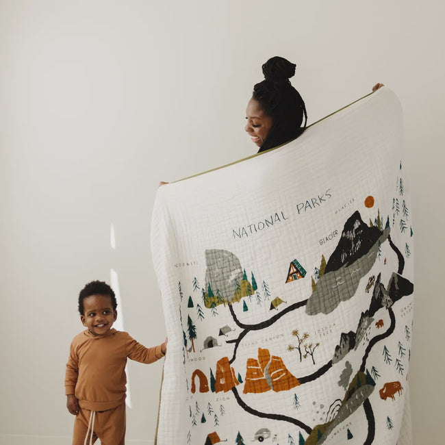 Large National Parks Throw