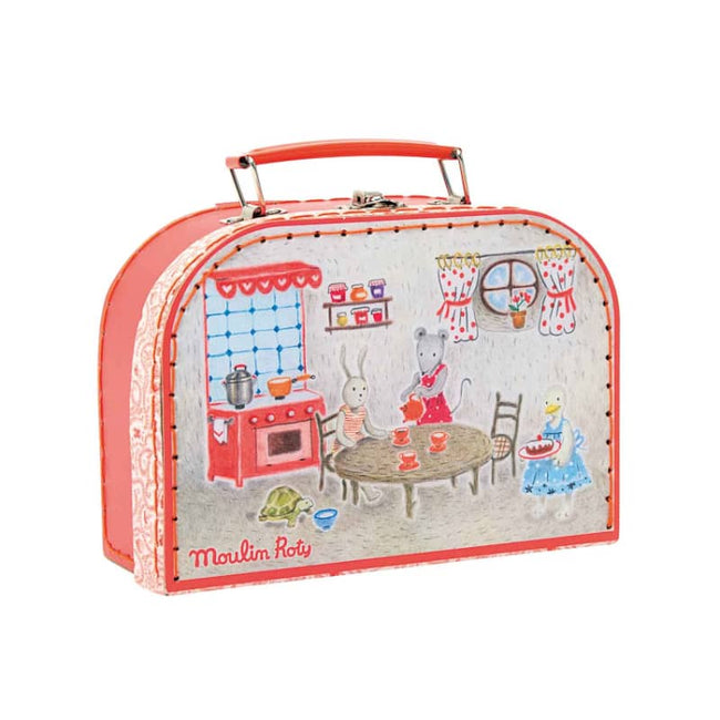 Suitcase - Ceramic Tea Party Set - The Big Family