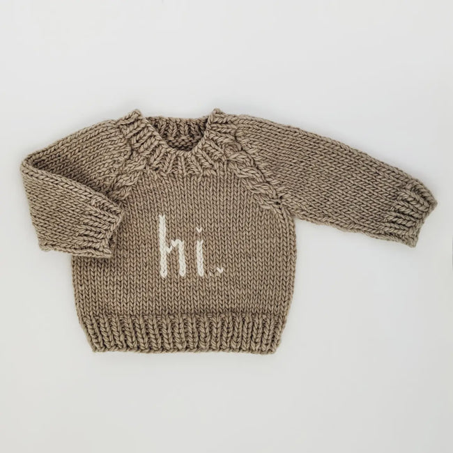Boy's Hi. Crew Neck Sweater