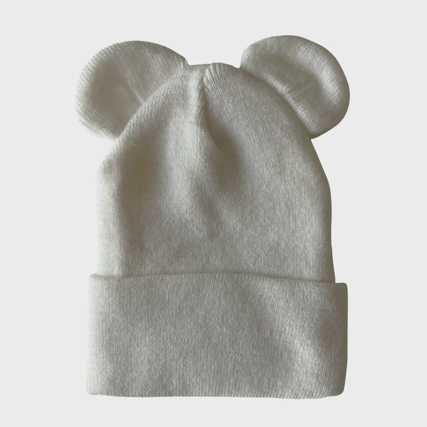 Baby’s First Hat Bear - Warm White