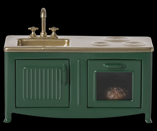 Kitchen, Mouse - Dark Green