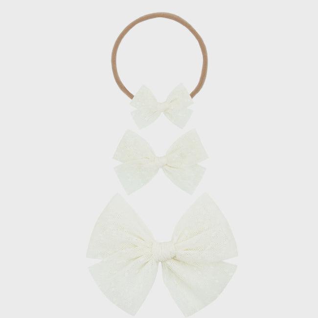 Tulle Bow Headband