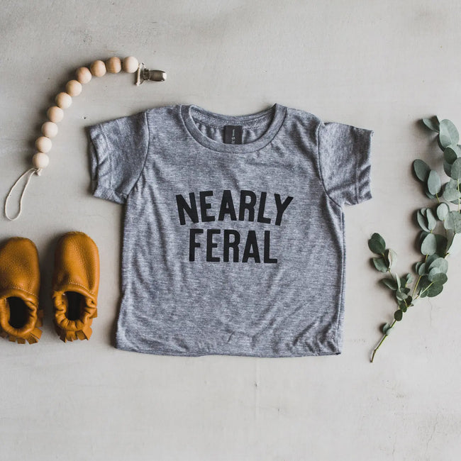 Nearly Feral Kids Tee