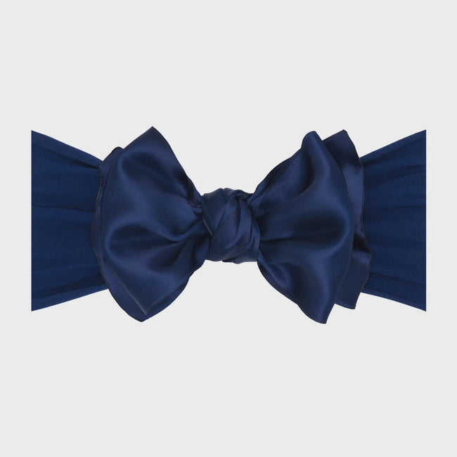 Satin Fab Soft Nylon Headband Bow