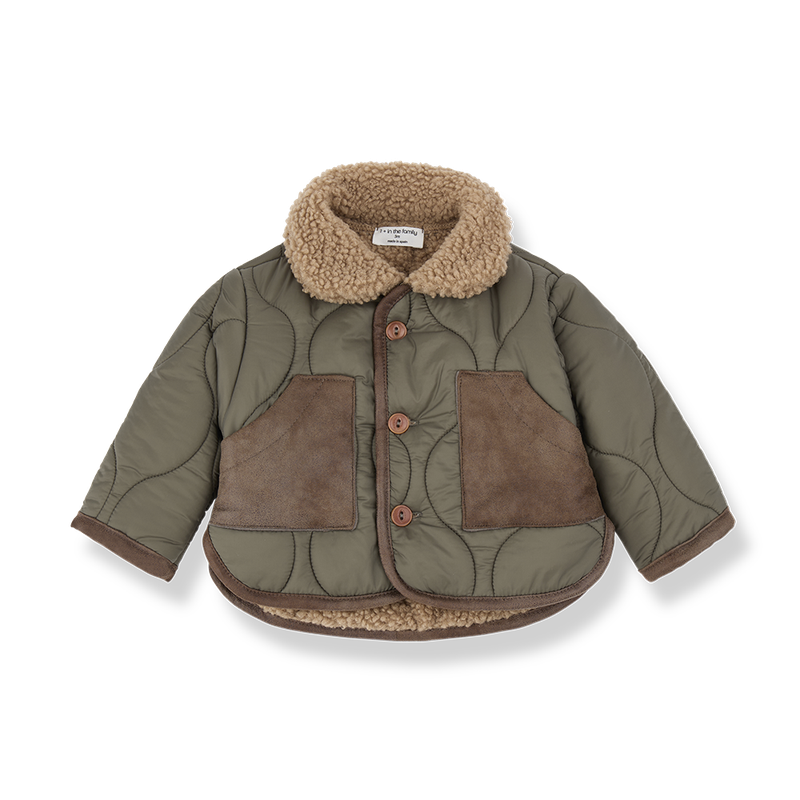Emerald Padded Jacket- Khaki