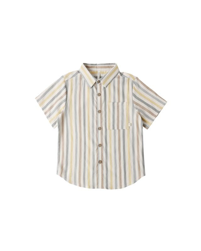 Collared Shirt- Valencia Stripe