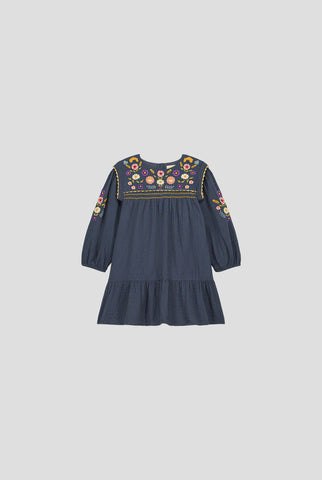Marceline Dress - Blue Capri Cove