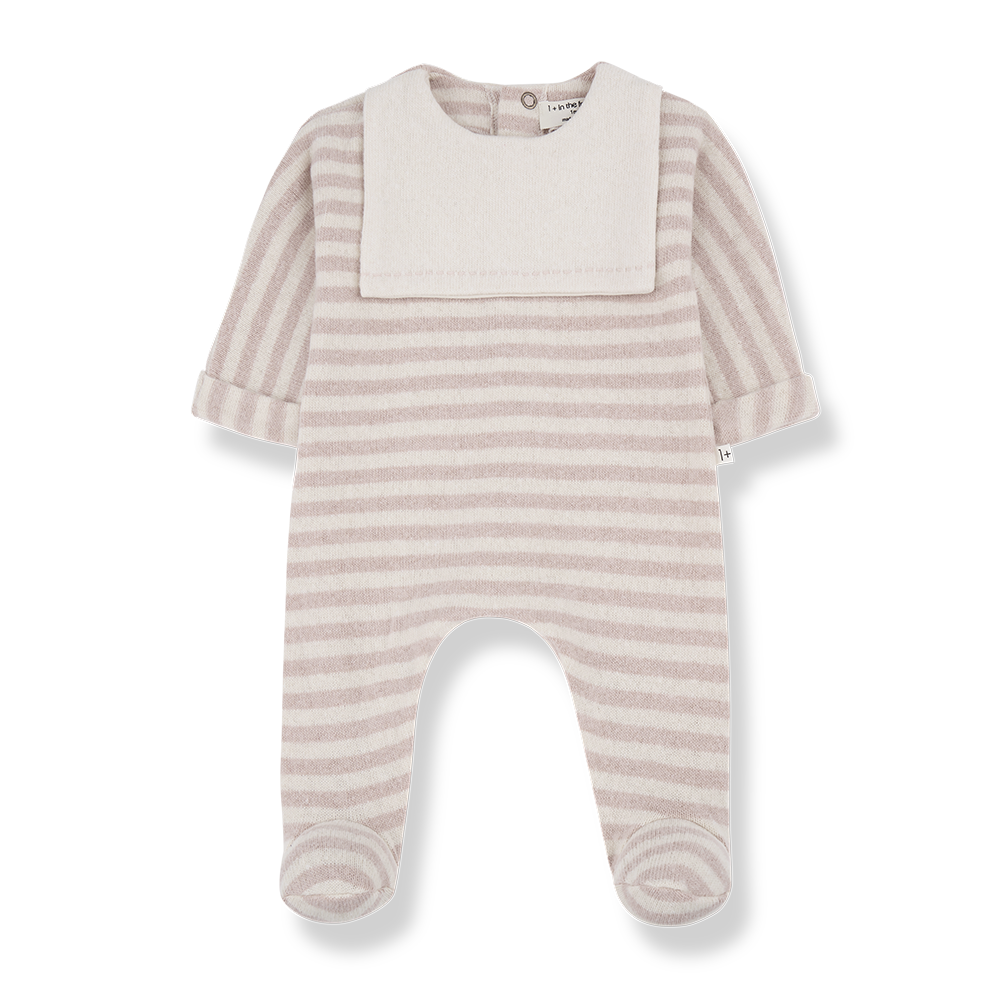 Mael Jumpsuit with Feet - Nude