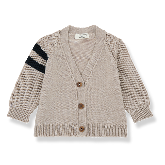 Markus Cardigan Sweater - Tortora