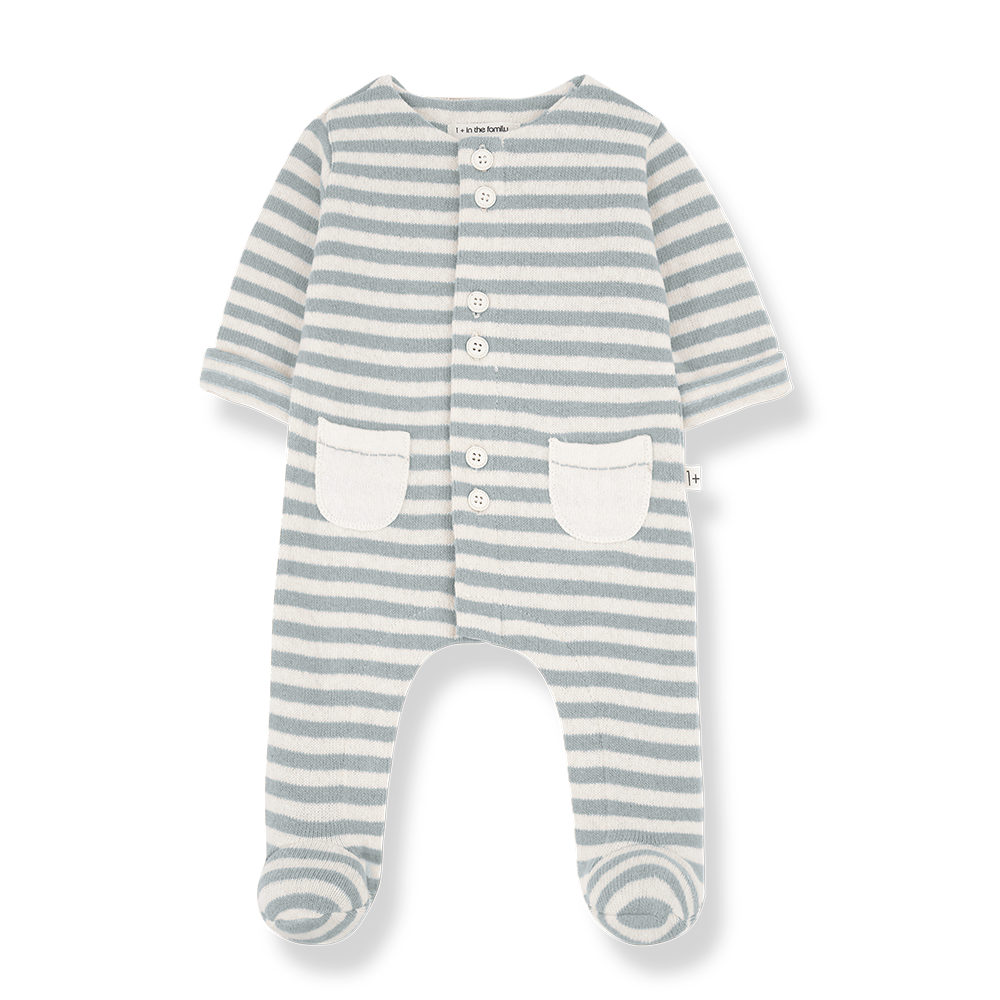 Milo Jumpsuit with Feet - Nuvola