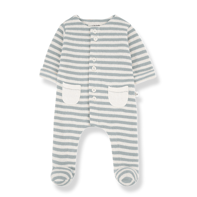 Milo Jumpsuit with Feet - Nuvola
