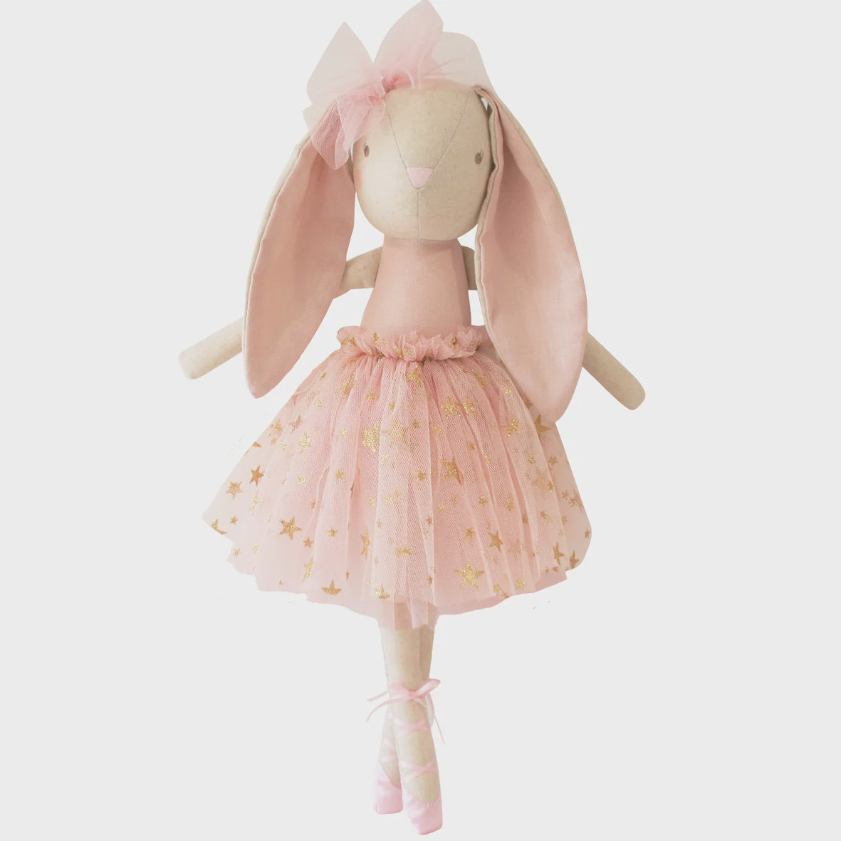 Linen Bronte Bunny Pale Pink