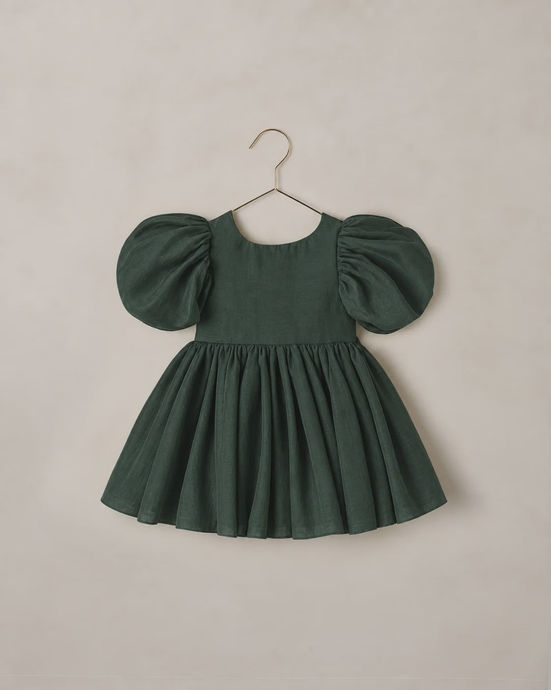 Sofia Dress- Green Shimmer