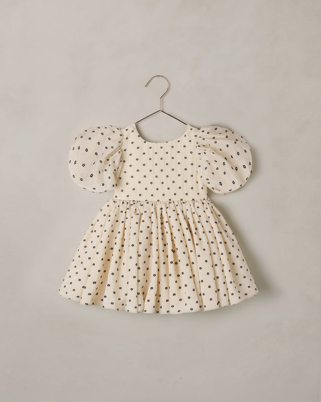 Sofia Dress- Black Daisy