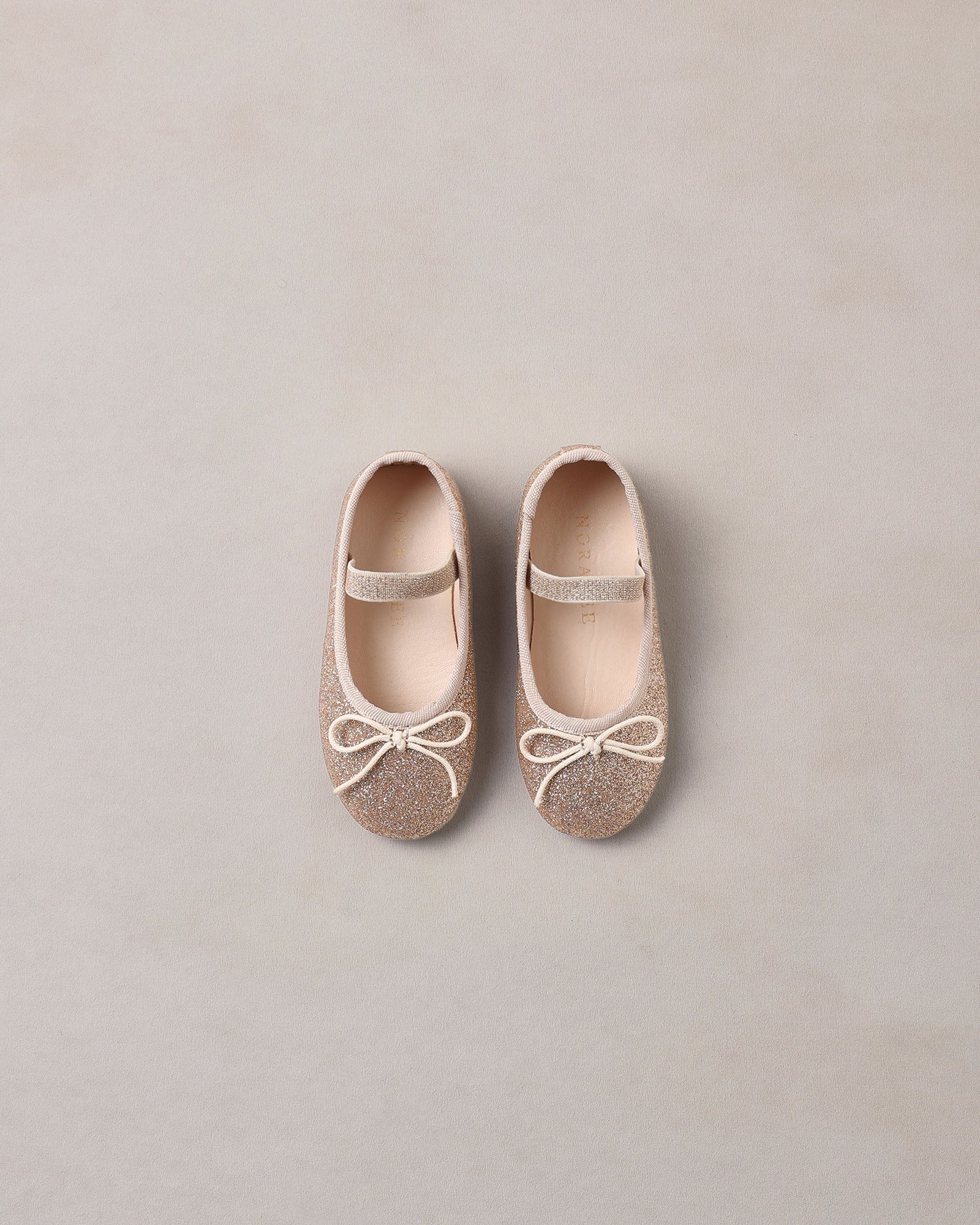Ballet Flat- Rose Gold Shimmer