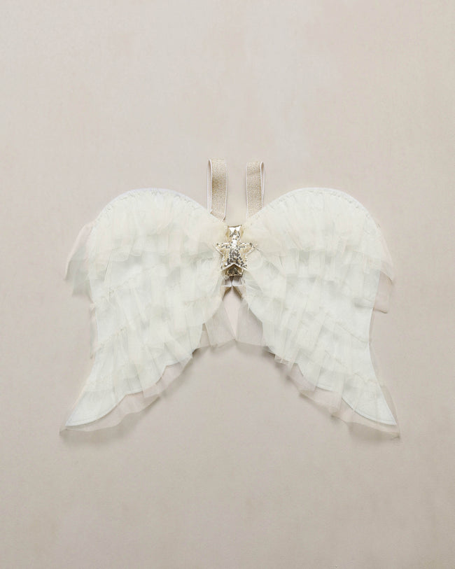 Angel Wings- Ivory Shimmer