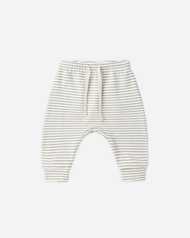 Drawstring Pant- Micro stripe