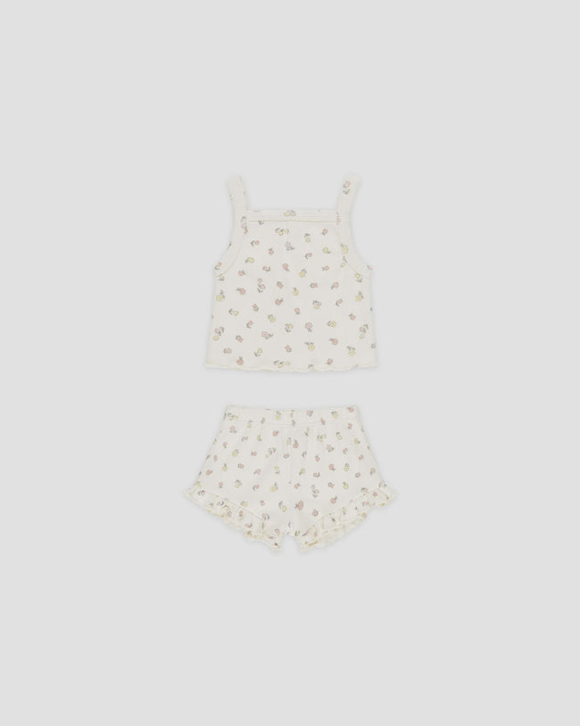 Evie Tank + Shortie Set - Fleur