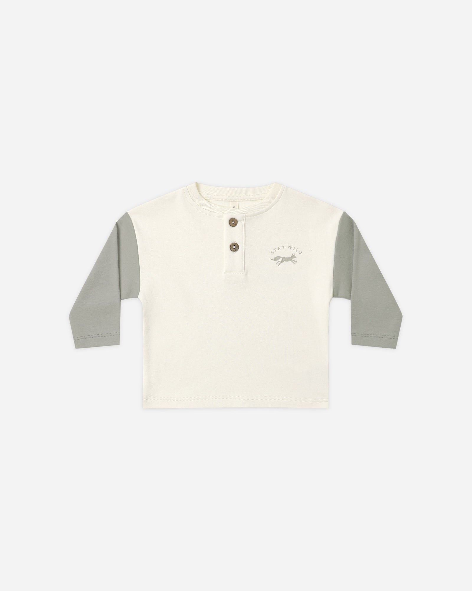 Long Sleeve Henley Tee