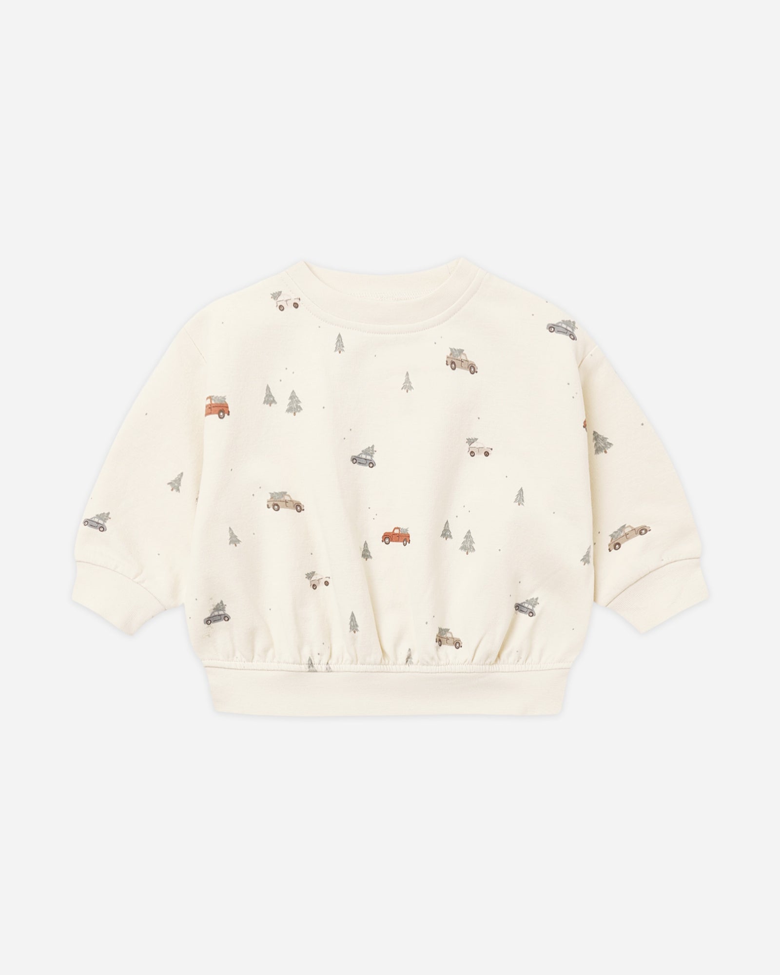 Relaxed Fleece Sweat Set- Holiday Drive