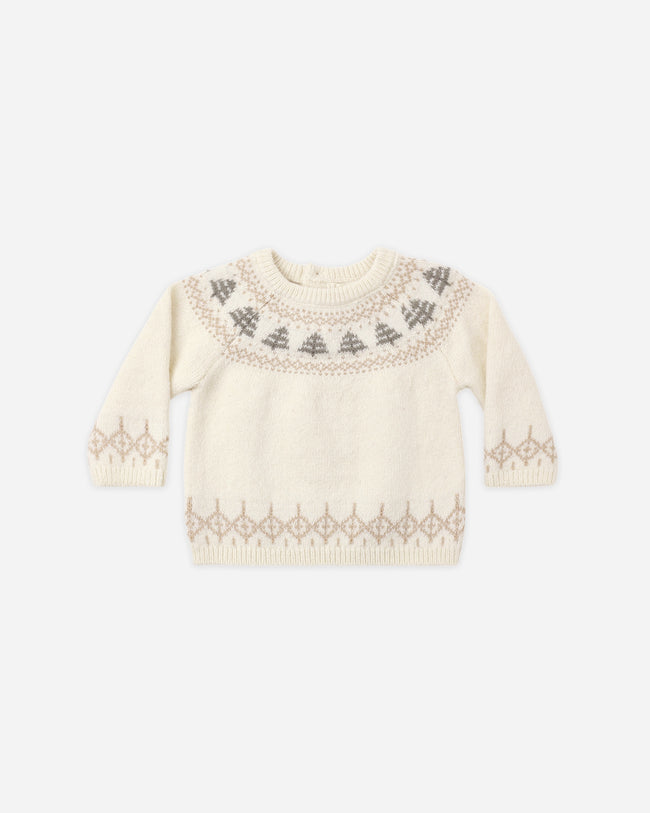 Rex Sweater- Tree Fair Isle