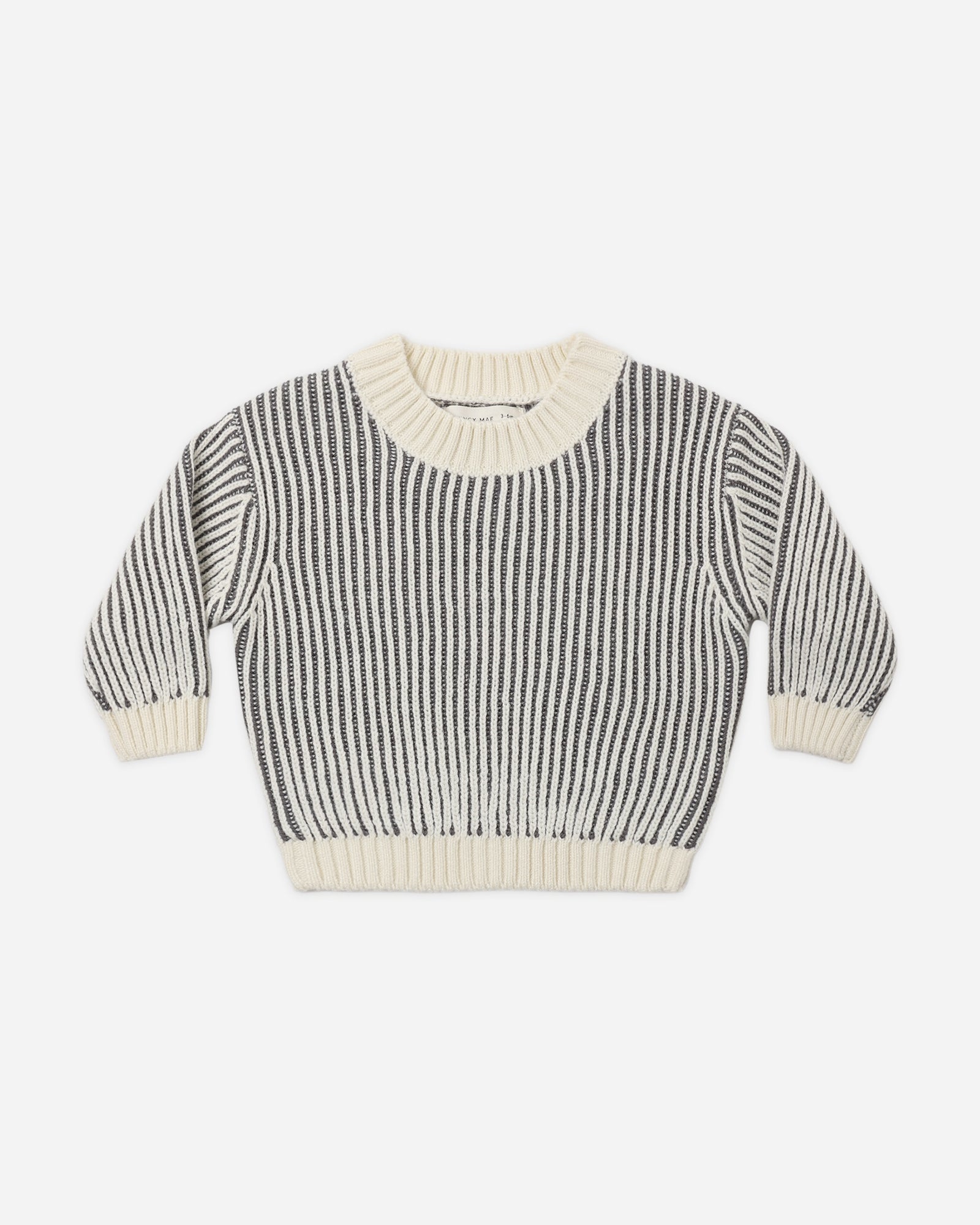Relaxed Knit Sweater- Midnight