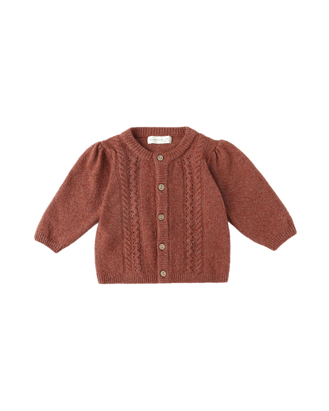 Holly Cardigan - Cranberry