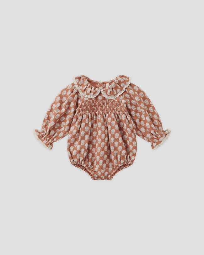 Callie Romper - Holiday Fleur