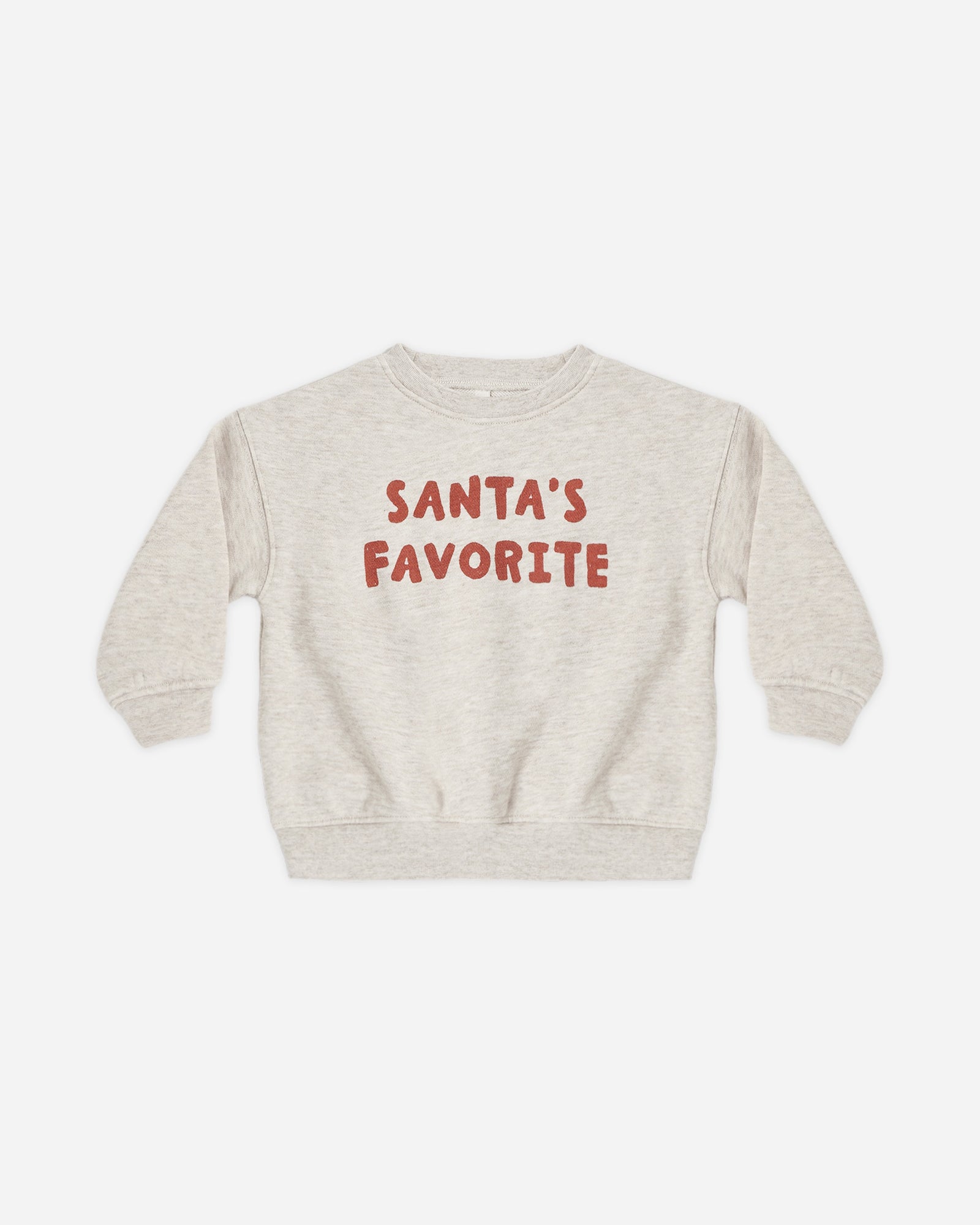 Relaxed Sweatshirt- Santa Favorite