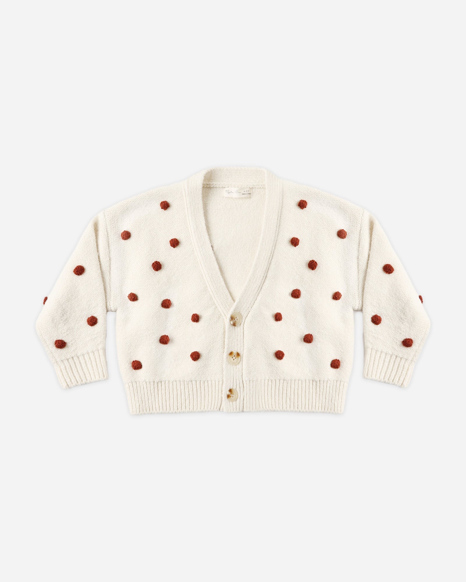 Boxy Cardigan- Ruby Bobble