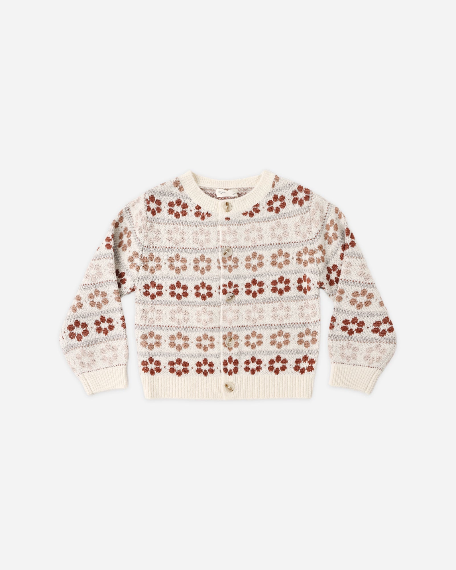 Cheyenne Cardigan Flower- Fair Isle