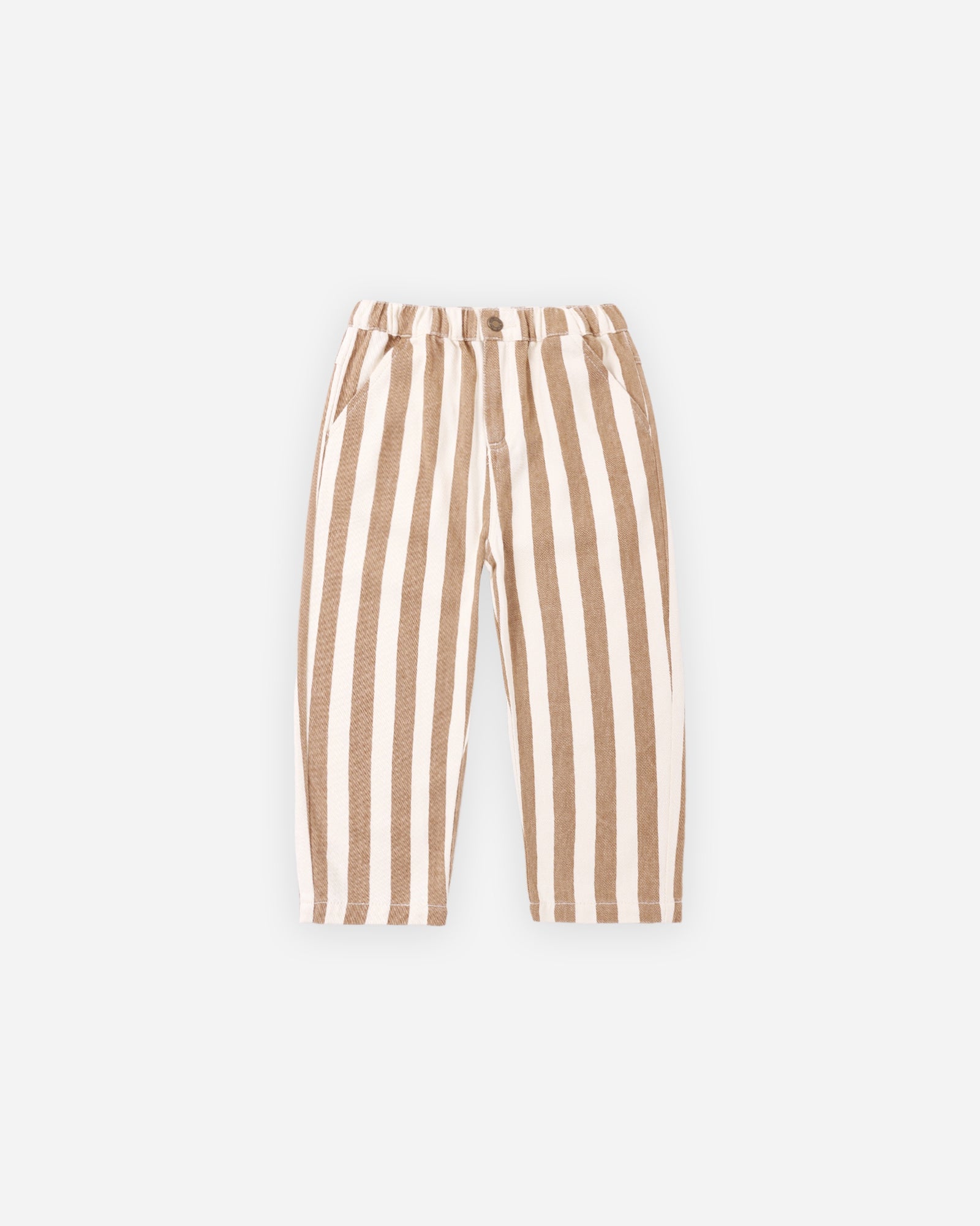 Baggy Pant- Fawn Pinstripe
