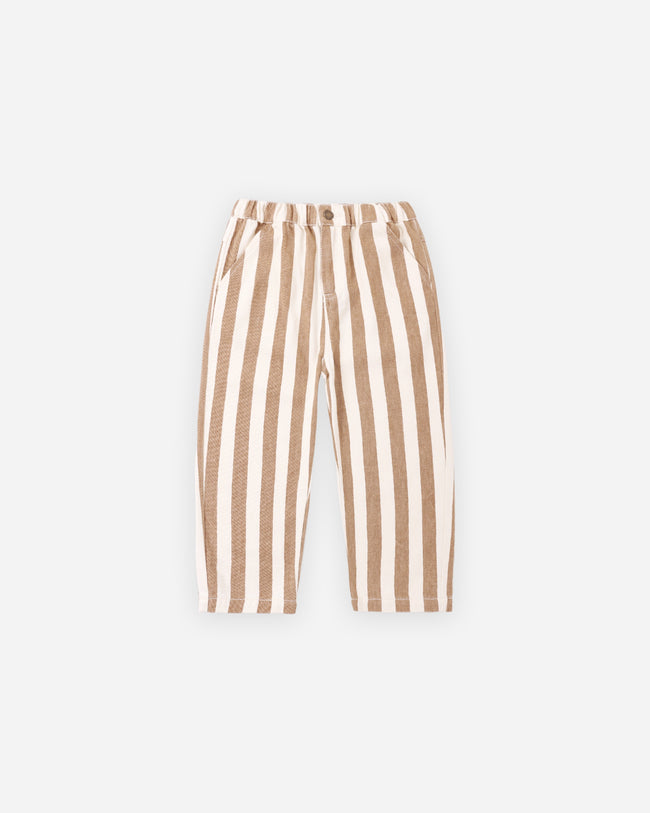 Baggy Pant- Fawn Pinstripe