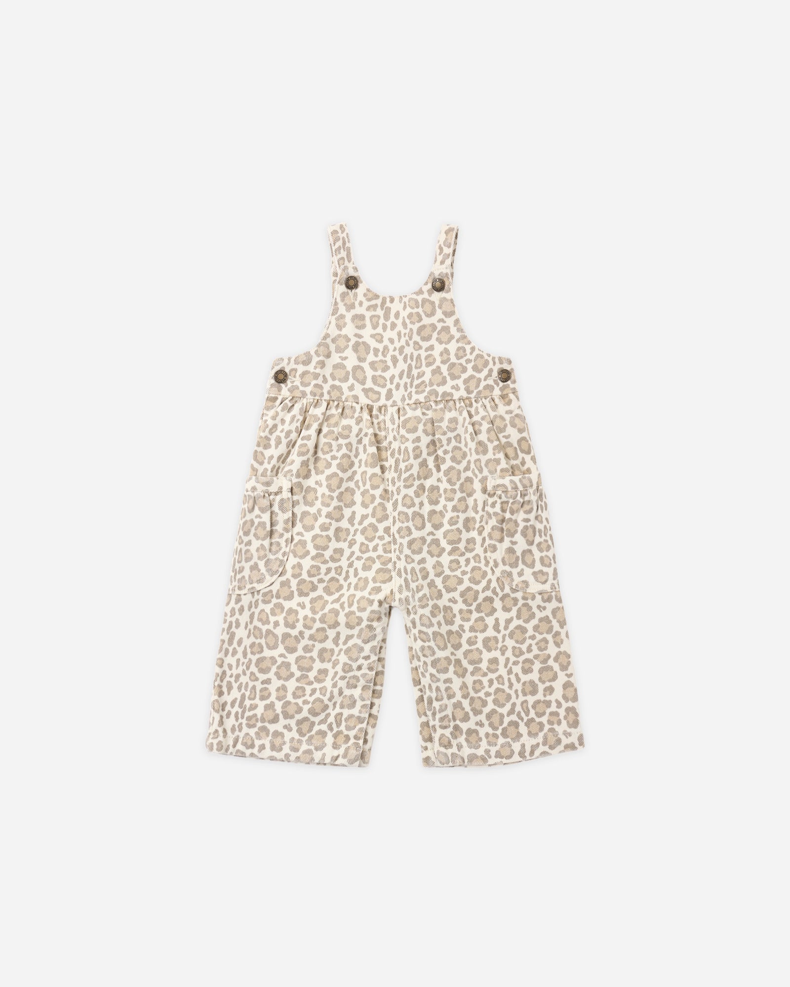 Wide Leg Overall Leopard
