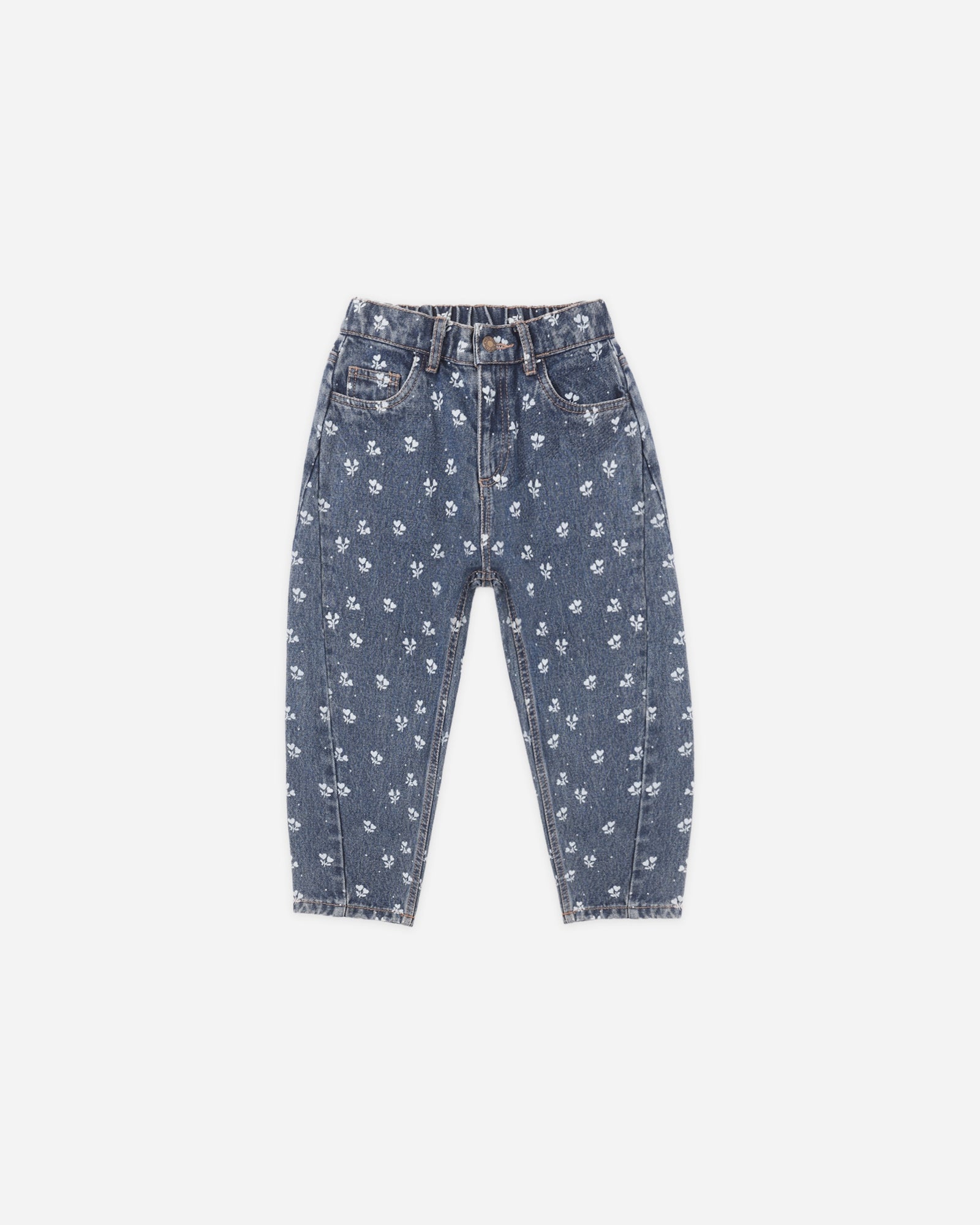 Barrel Pants- Heart Ditsy