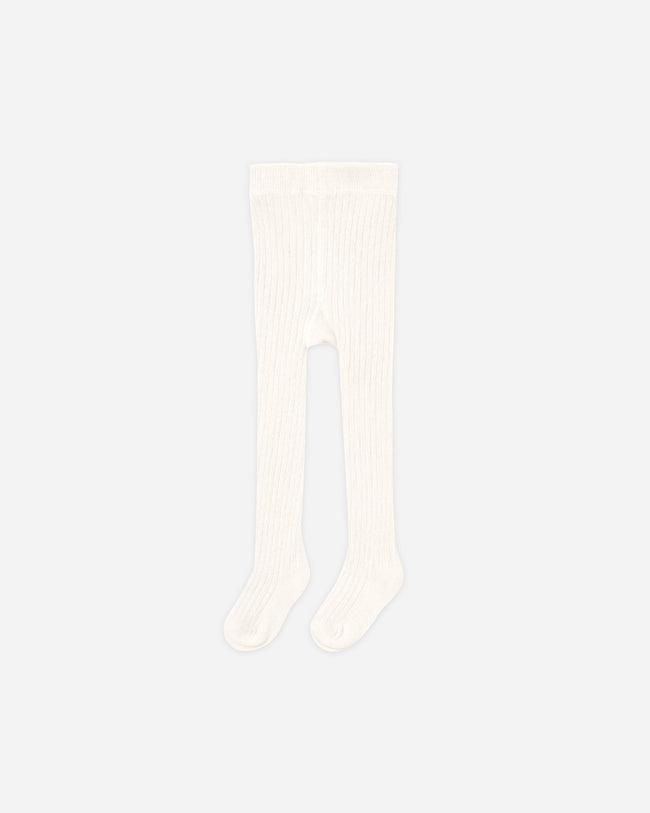 Ribbed Tights- Natural
