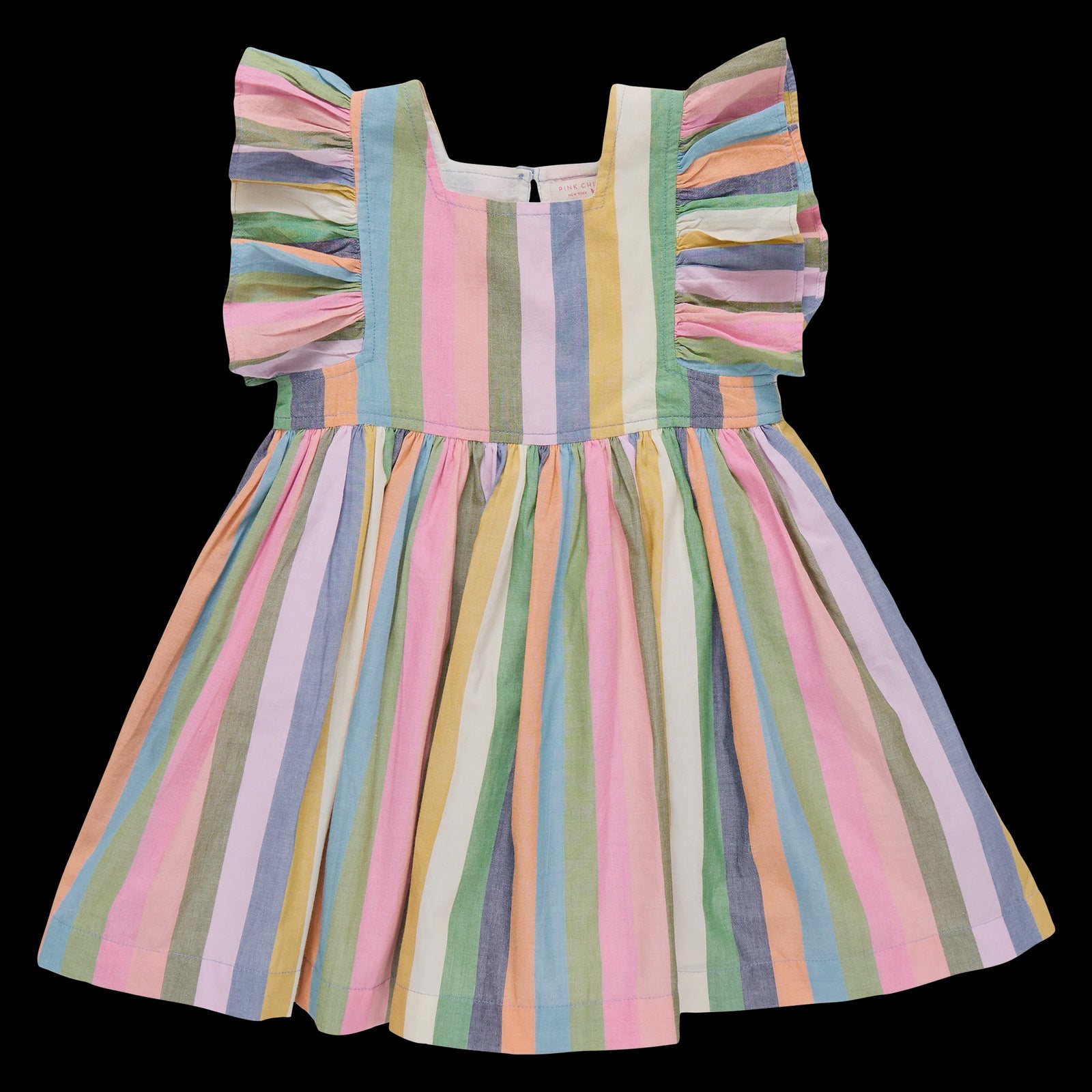 Elsie Dress- Parade Stripe