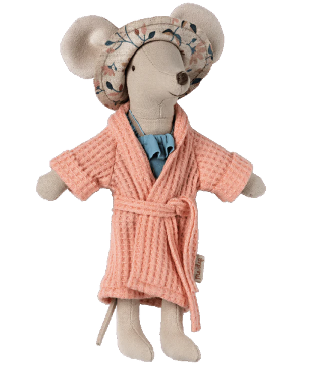 Bathrobe - Coral